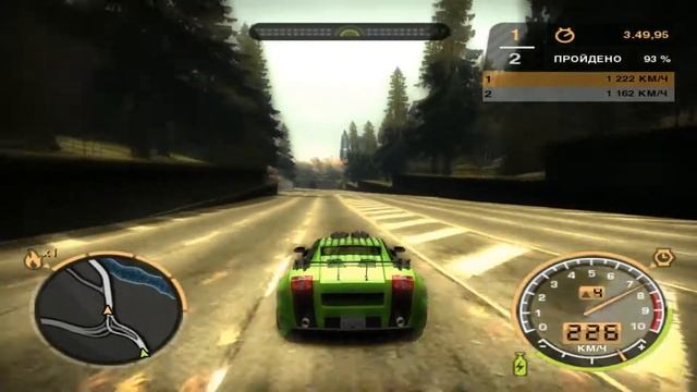 NFS Most Wanted Прохождение Часть 18 Чёрный список 5 смотреть онлайн