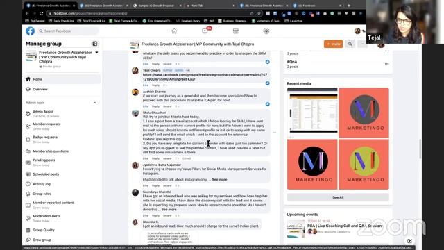 EXCLUSIVE SNEAK PEAK: FREELANCE GROWTH ACCELERATOR  COACHING CALL