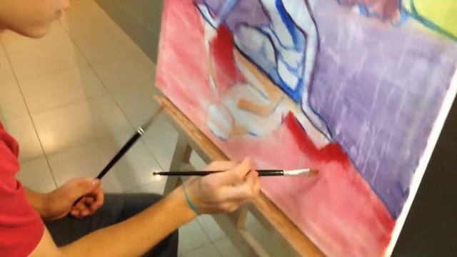 Echo And Narcissus Painting