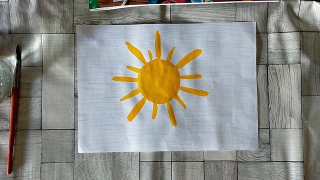 Рисование "Солнышко" смотреть онлайн