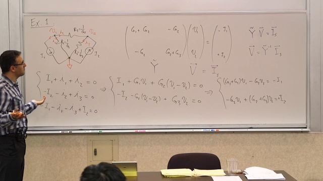 004. Nodal Analysis: Ground, Y-Matrix, Node Voltage & Stimulus vectors, Linear Algebra, Determinant смотреть онлайн