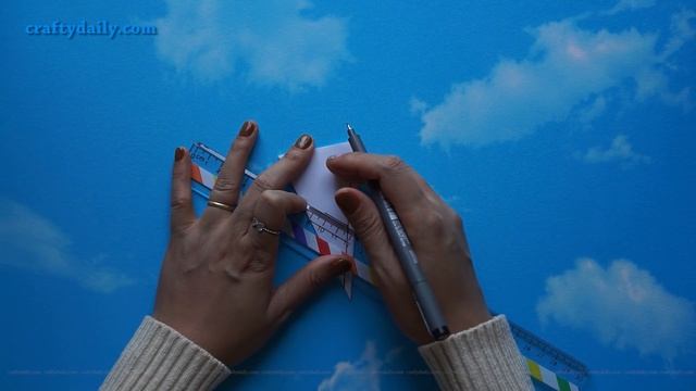 How to make easy paper snowflakes - Paper Snowflake #08