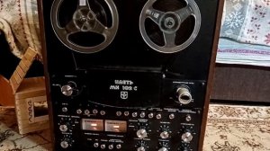 Краткий обзор катушечного магнитофона "Илеть 102 мк-с" #ссср#магнитофоны#бобинный магнитофон#