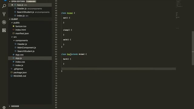 Extends Keywords - Reactjs смотреть онлайн