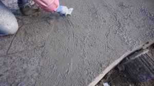 Дорожка из бетона своими руками. Декоративный камень.