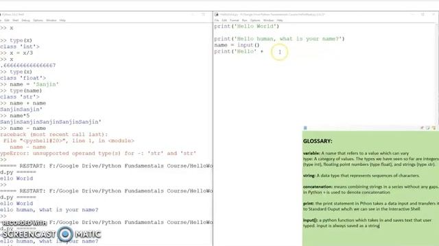 Python Fundamentals | Lecture 2: Print Statements смотреть онлайн