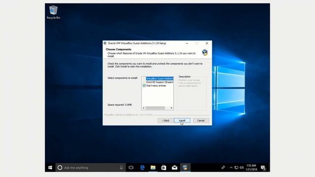 How to Install Virtual Box Guest Additions смотреть онлайн