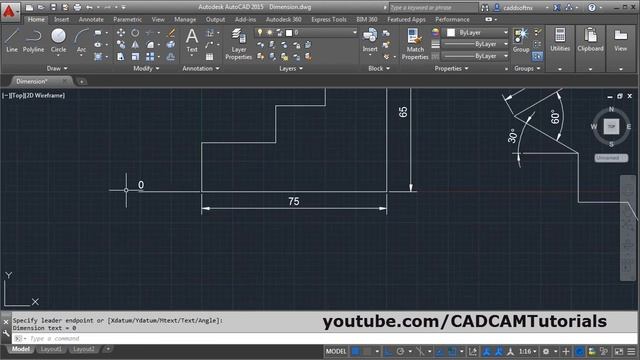 How to Dimension in AutoCAD | Linear, Aligned, Angular, Radius, Ordinate, Jogged, Tolerance смотреть онлайн