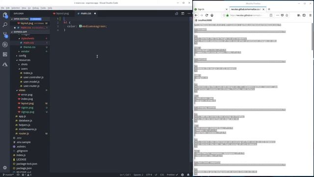 7.3 Building Node.js APIs with Express/MongoDB - Static Assets смотреть онлайн