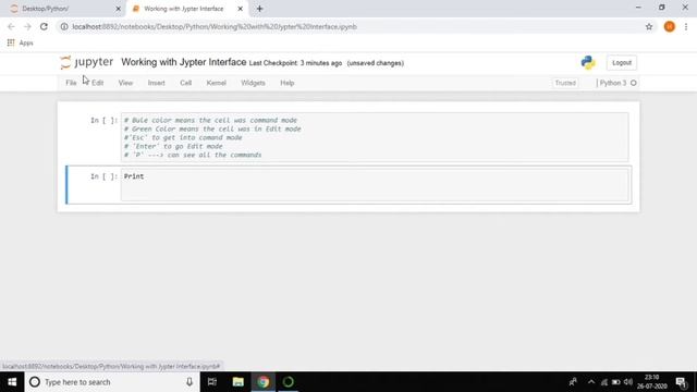 Tutorial #3 || working with Jupyter Interface || Python Tutorials for Beginners смотреть онлайн
