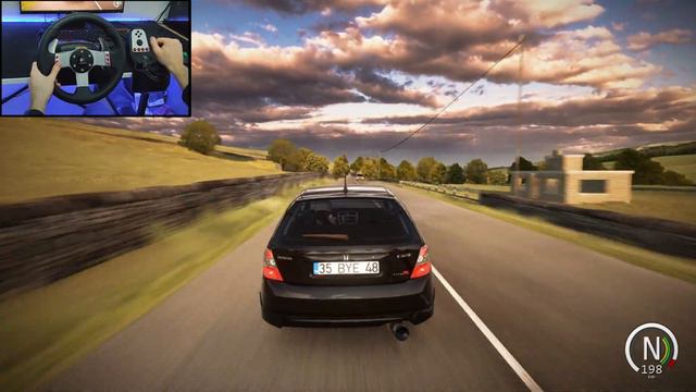 Honda EP3 Type R ile HighForce Haritasında Makaslıyoruz l ASSETTO CORSA смотреть онлайн