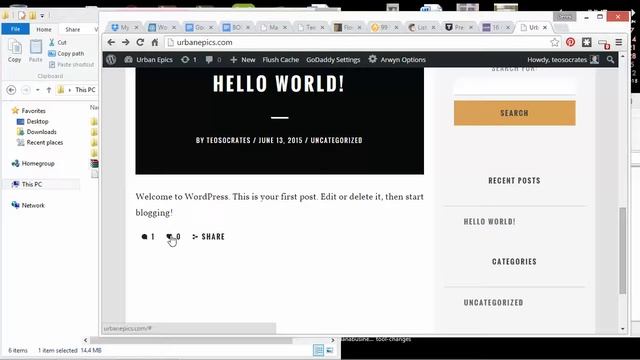 Installing a wordpress theme on my author website смотреть онлайн