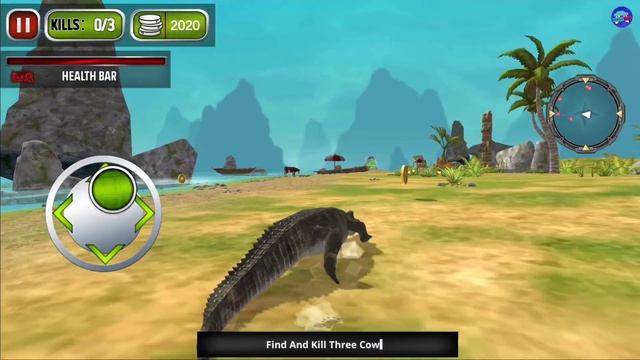 Crocodile Simulator Games #2 - Best Android Gameplay смотреть онлайн