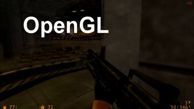 Half-Life 1 - Software Vs OpenGL