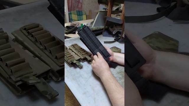 Подсумки перекидные для патронов к гладкоствольному оружию . смотреть онлайн