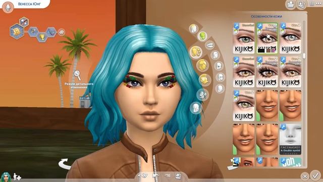 MAKEOVER ВАНЕССА ЮНГ СИМС 4|THE SIMS 4|TS4 смотреть онлайн