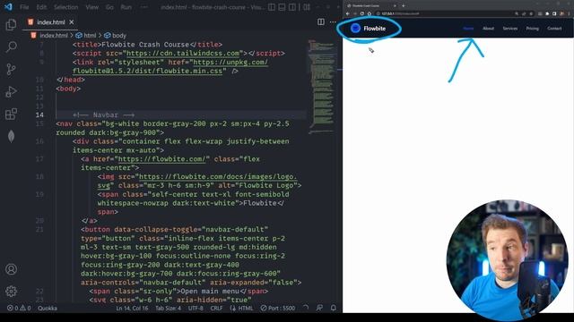 Flowbite Crash Course in 20 mins | Introduction to UI components using Tailwind CSS смотреть онлайн