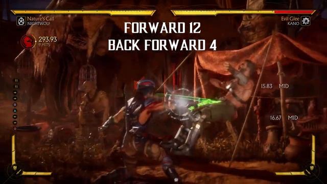 BEGINNER NIGHTWOLF COMBOS IN MK11 - Mortal Kombat 11 Nightwolf Gameplay смотреть онлайн