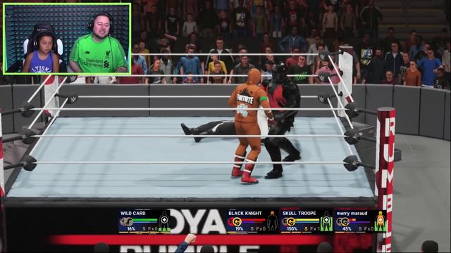 FORTNITE ROYAL RUMBLE | WWE 2K19 Gameplay смотреть онлайн