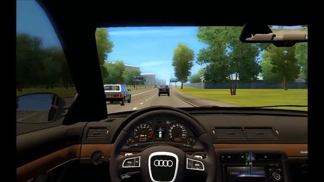 City Car Driving Audi A4 Avant смотреть онлайн