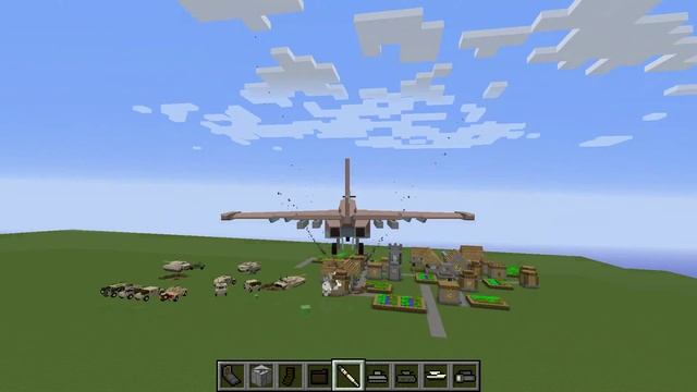 обзор модов Minecraft#5 Flans Mod и контенты