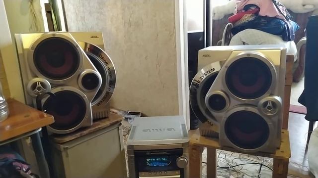Колонки AIWA SX-JN5 Test 2 смотреть онлайн