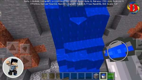 СТРОИМ ВОДОПАД ЗА 5 МИНУТ в minecraft | funny Dylan Play