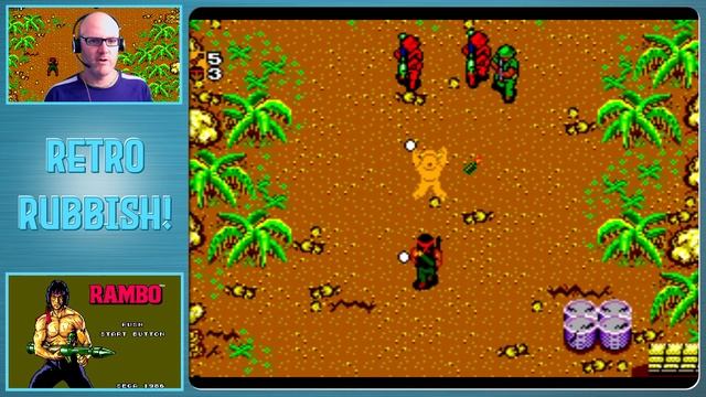 The Sega Master System Challenge: RAMBO, FIRST BLOOD PART 2! смотреть онлайн