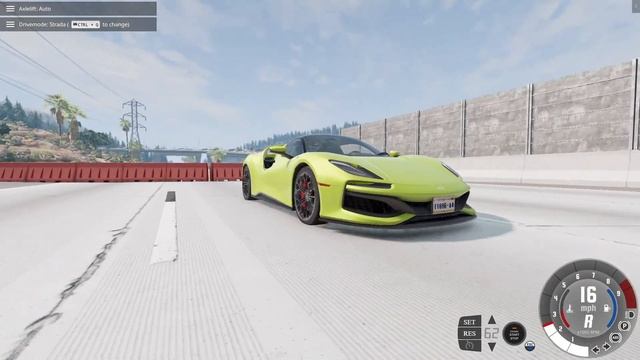 Beamng.drive 0.25 update - Civetta Scintilla смотреть онлайн