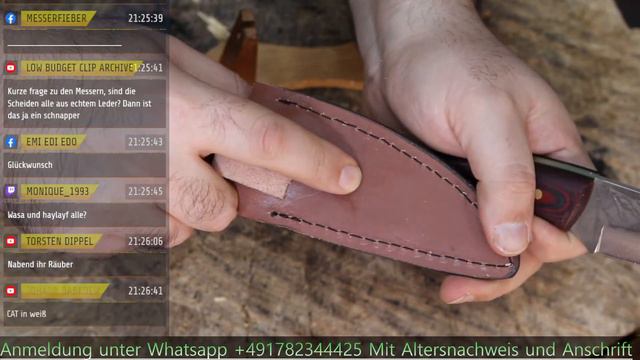 Messerefieber Live Auktionen von Survivalmesser Bushcraft messer und mehr..... смотреть онлайн
