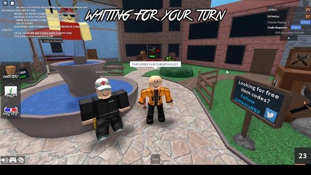 HOW TO GET MINTY GODLY GUN IN ROBLOX MM2 FOR FREE!!! NEW METHOD!! смотреть онлайн