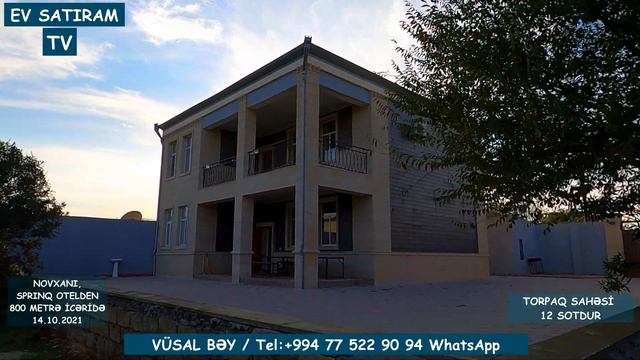 BAĞ EVİ SATILIR NOVXANIDA/Недвижимость в Баку / EV SATIRAM TV/ KEND HEYATİ/BAG EVLERİ смотреть онлайн