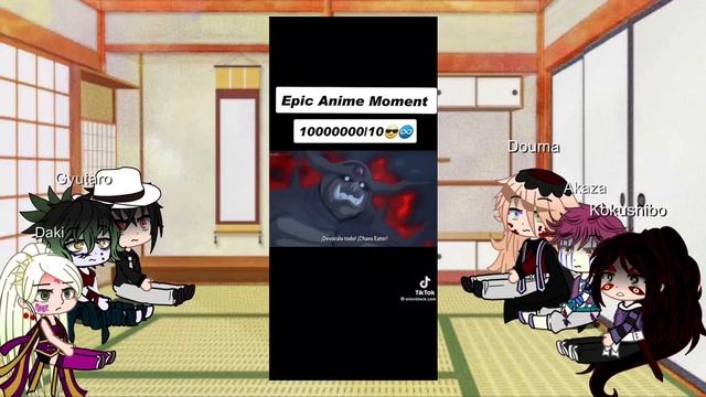 Uppermoons + Muzan React To Rimuru 1/3