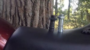 НЕравномерное натяжение цепи на мопеде мустанг альфа 125-8 ,устранение причины.