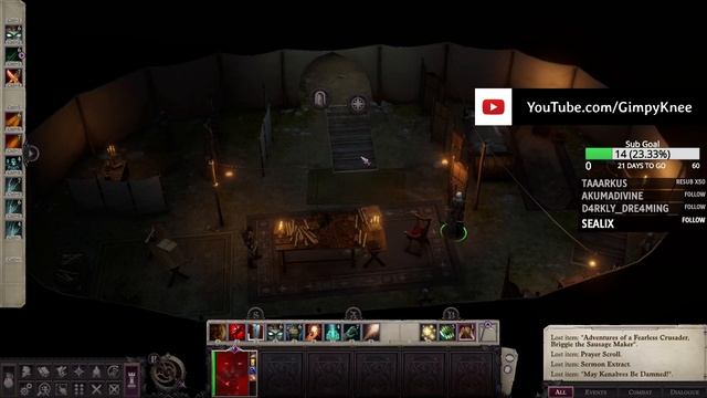 Pathfinder: Wrath of the Righteous - Gimpy the Damphir Oracle of DOOM - 36+ Hours In - Part 2 смотреть онлайн