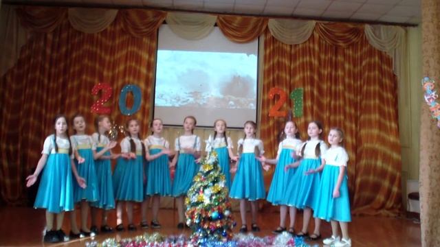 Зима-красавица (4-б класс, кл.рук. Никитина С.В.) смотреть онлайн