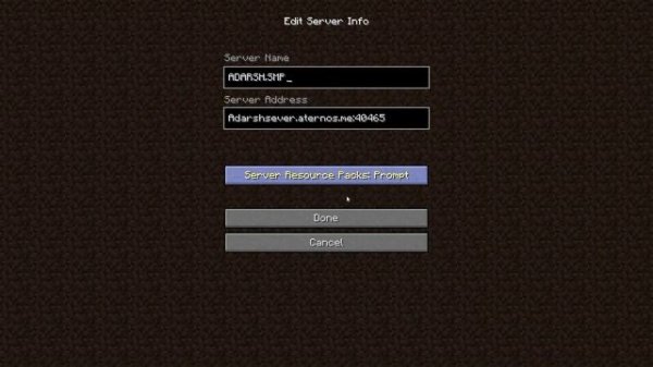 my pojav launcher ip address join my sever