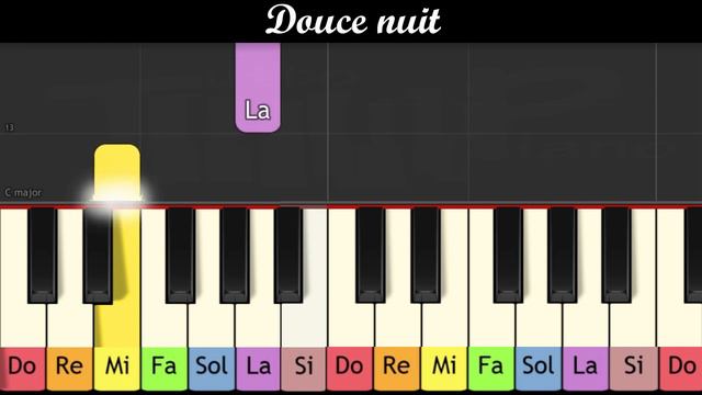 Chant de Noêl - Douce nuit (Piano pour enfants) смотреть онлайн