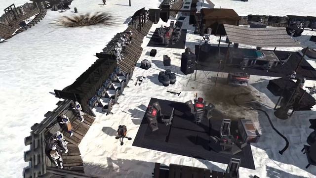 Largest CLONE WARS Trench Invasion EVER! - Men of War: Star Wars Mod Battle Simulator смотреть онлайн