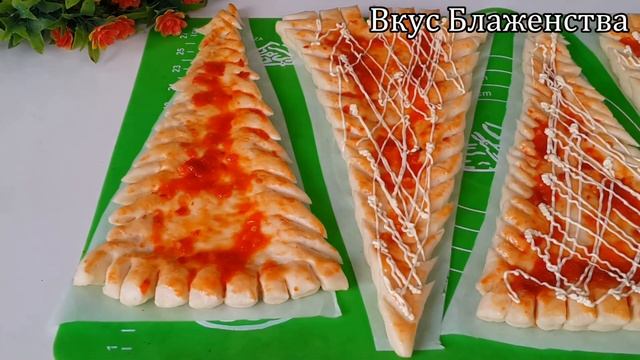 ВКУСНЕЙШИЕ МИНИ ПИЦЦЫ! ВОЗДУШНЫЕ ТЕСТО КАК ПУХ/РЕЦЕПТ ПИЦЦЫ/ ГОТОВИМ СО ВКУСОМ. смотреть онлайн