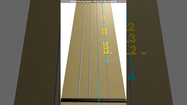 Learn Howl 's Moving Castle - Merry-Go-Round of Life on Violin - How to Play Tutorial смотреть онлайн