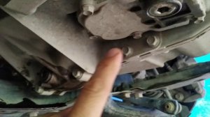 Замена масла в планетарке на Тойота Харриер гибрид 2014г.