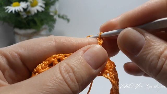 Как связать чехол для подсвечника, вязание крючком смотреть онлайн