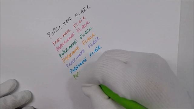 Paper Mate Flair Felt Tip Pens Unboxing and Review смотреть онлайн