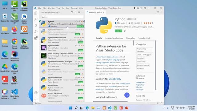 Flask and Visual Studio Code Installation смотреть онлайн