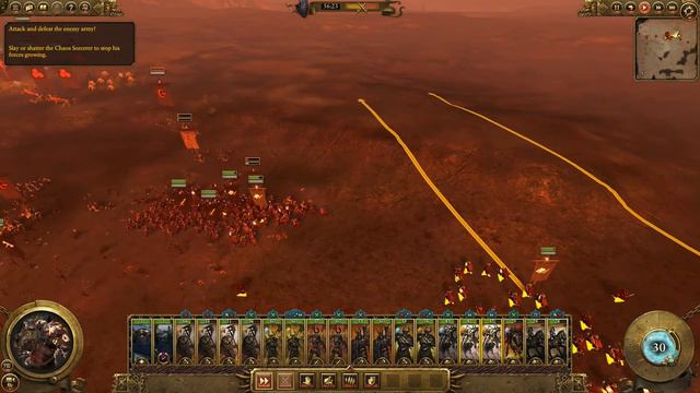 THE SLAYER OF KINGS ~ Quest Battle - Total War: Warhammer (Blood DLC) смотреть онлайн