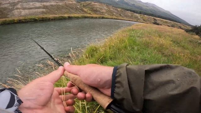 Struggling Through Adverse conditions to Catch a Trophy Brown Trout смотреть онлайн
