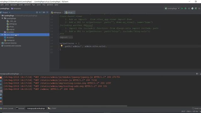 Django 2.1 - Wsgi.py + Templates + Virtual environment - 7/25 - Django Python смотреть онлайн
