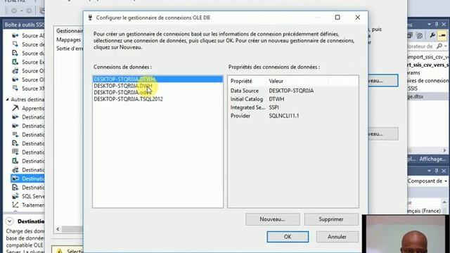 Projet MSBI Import SSIS CSV vers SQL Serveur смотреть онлайн