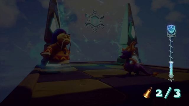 Spyro 2 Ripto's Rage (Reignited) 100% Guide CLOUD TEMPLE (ALL GEM, ORBS...) смотреть онлайн
